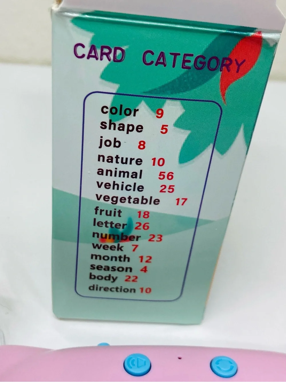 Like‎ New Card Early Education Device with Color Flash Cards